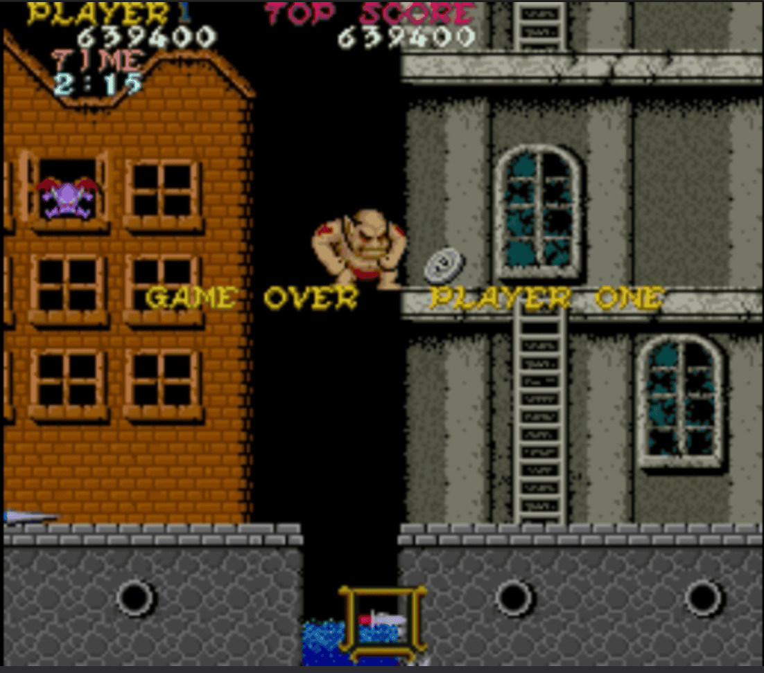 Game Over en El Pueblo Abandonado, Ghosts'n Goblins Italian Bootleg loop 3