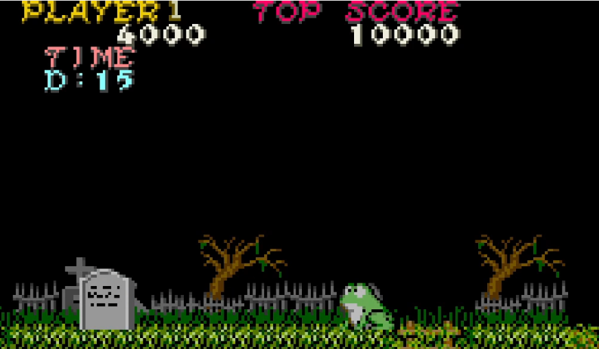 Contador de tiempo infinito en Ghosts n Goblins - bug secreto para detener el tiempo juego arcade Capcom