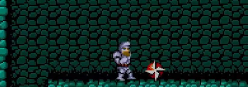 Segundo Yashichi escondido en Ghosts n Goblins - símbolo secreto Capcom ubicación final